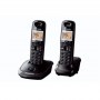 Panasonic | Cordless | KX-TG2512FXT | Built-in display | Caller ID | Black | Conference call | Phonebook capacity 50 entries | S - 3